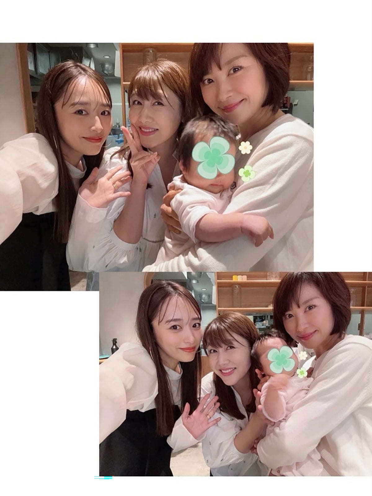 近藤千尋、安めぐみ、山口もえ／安めぐみ公式ブログより