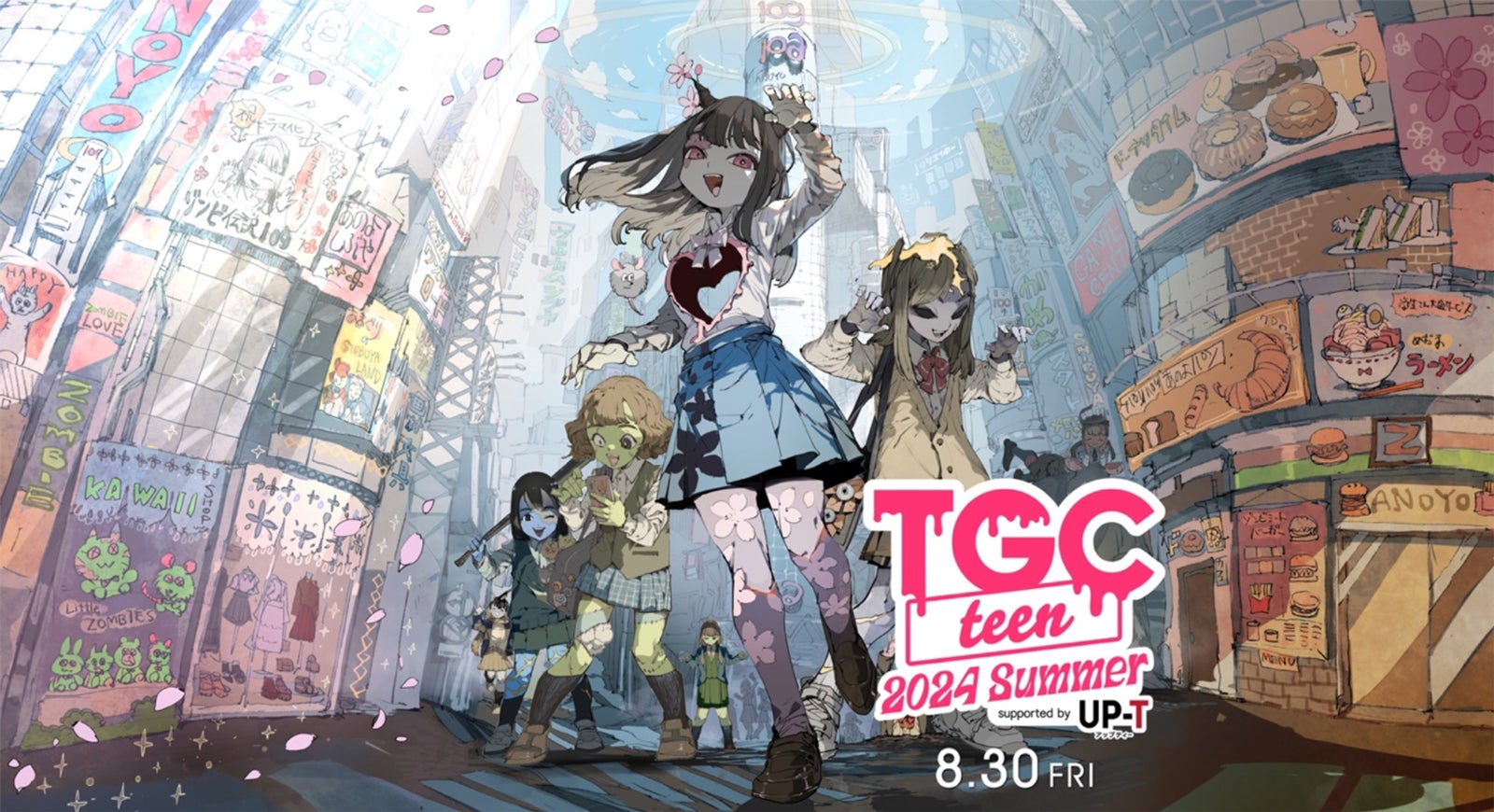 FRUITS ZIPPER妹分3組が「TGC teen」に集結 CANDY TUNE・SWEET
