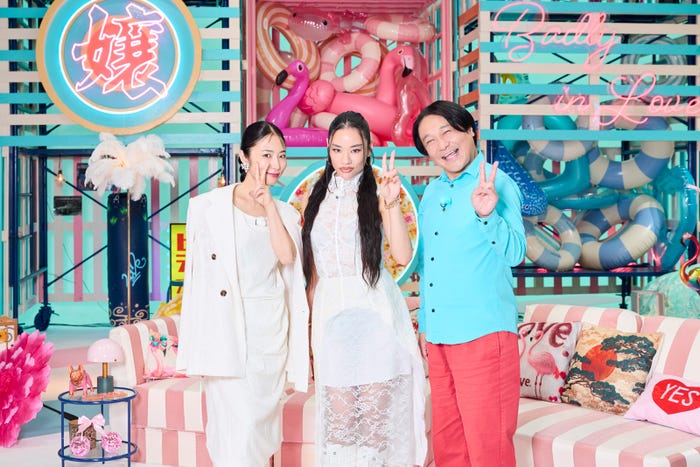 MEGUMI、Awich、永野(C)Netflixリアリティシリーズ「ラヴ上等」シーズン2 8月4日(火)配信スタート