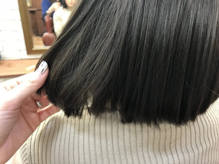 お客様例①赤みが強い