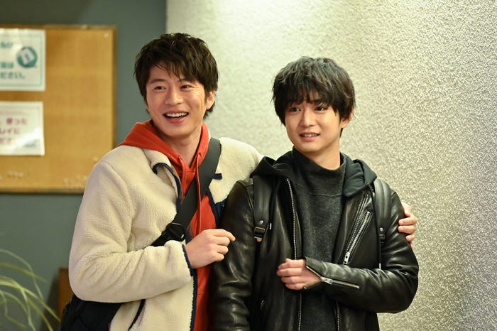 田中圭、千葉雄大/「おっさんずラブ-in the sky-」第7話より(C)テレビ朝日