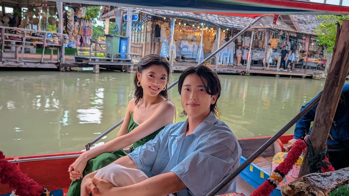 平松里菜、倉岡利樹「バチェロレッテ・ジャパン」シーズン4エピソード3(C)2026 Warner Bros. International Television Production Limited. All Rights Reserved.