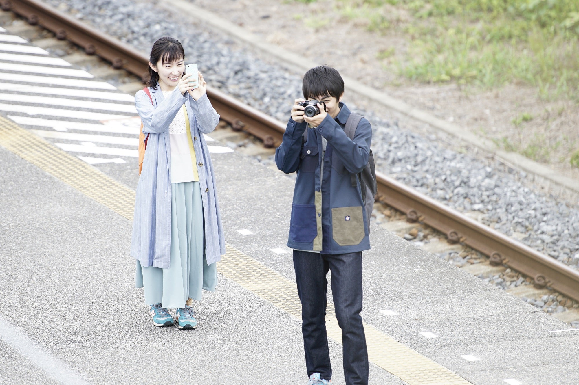 徳永えり、神尾楓珠／「恋のツキ」最終話より（C）新田章／講談社（C）「恋のツキ」製作委員会