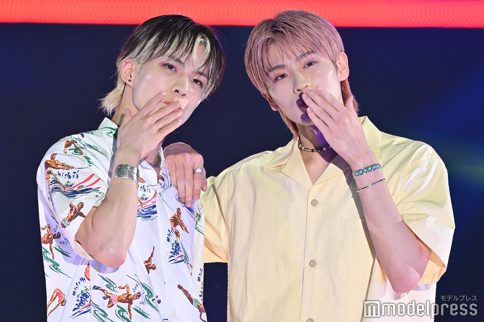 谷口太一、大久保波留（C）モデルプレス