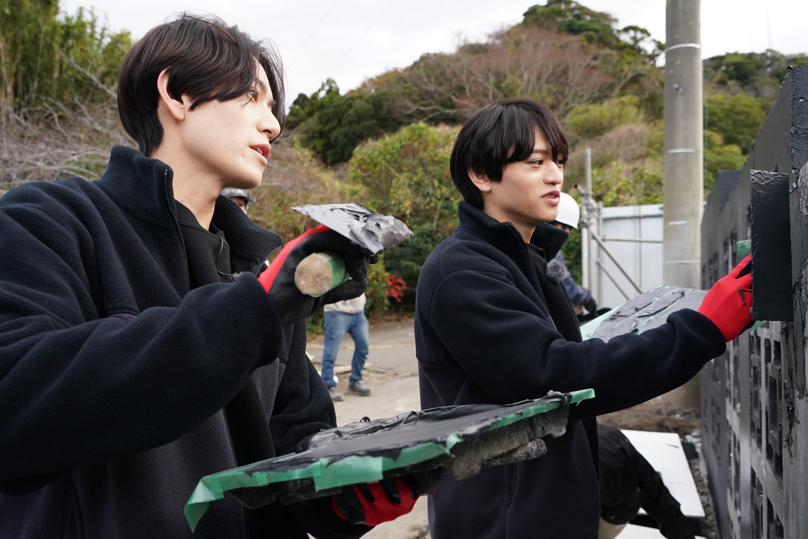 橋本将生、猪俣周杜（C）日本テレビ