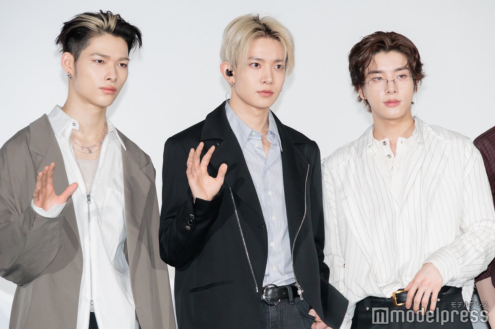 NI-KI、HEESEUNG、JAKE（C）モデルプレス