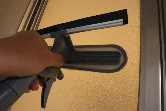 スタンダードプロダクツの4WAY窓ワイパーのモップ