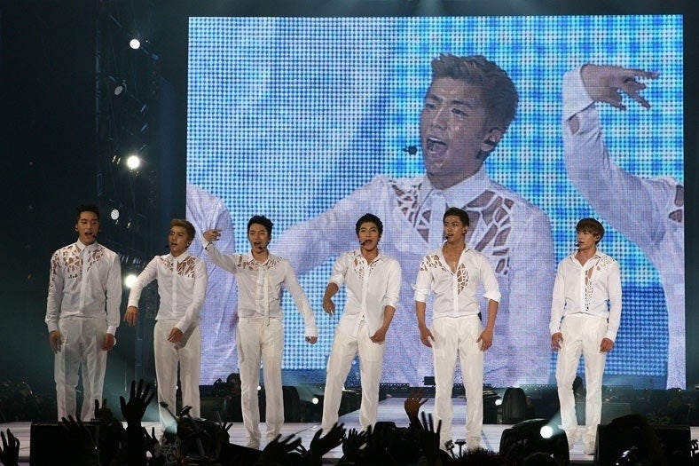 2PM（「第12回東京ガールズコレクション 2011 SPRING/SUMMER」より）