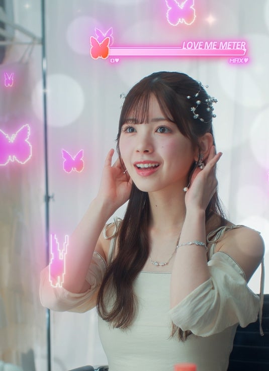 乃木坂46筒井あやめ、本番前の楽屋舞台に“揺れ動く気持ち”表現「マトメージュ」新ムービー出演