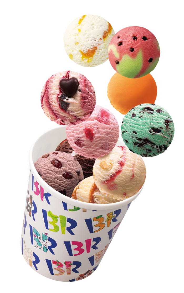 ポップ10/画像提供:B-R サーティワン アイスクリーム