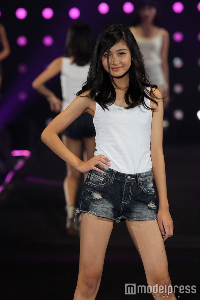 昨年9月「TOKYO GIRLS AUDITION 2015」時の涼海花音/画像提供:所属事務所