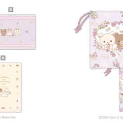 A5クリアファイル2枚セット税込825円、巾着税込1,320円/提供画像