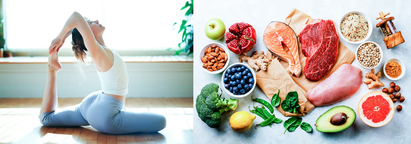 スキンケア方法+食事・運動の提案(提供画像)