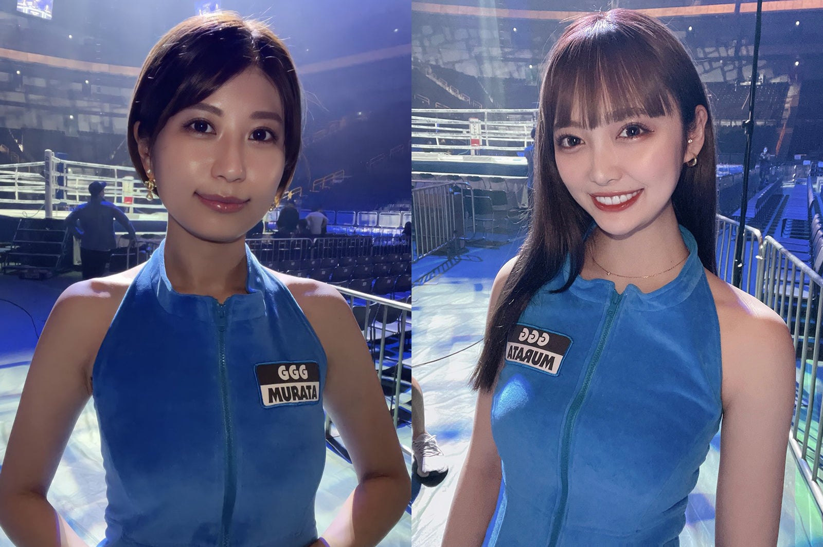 村田諒太VSゴロフキン、2人のリングガールにも注目殺到　涙ぐむ姿に反響