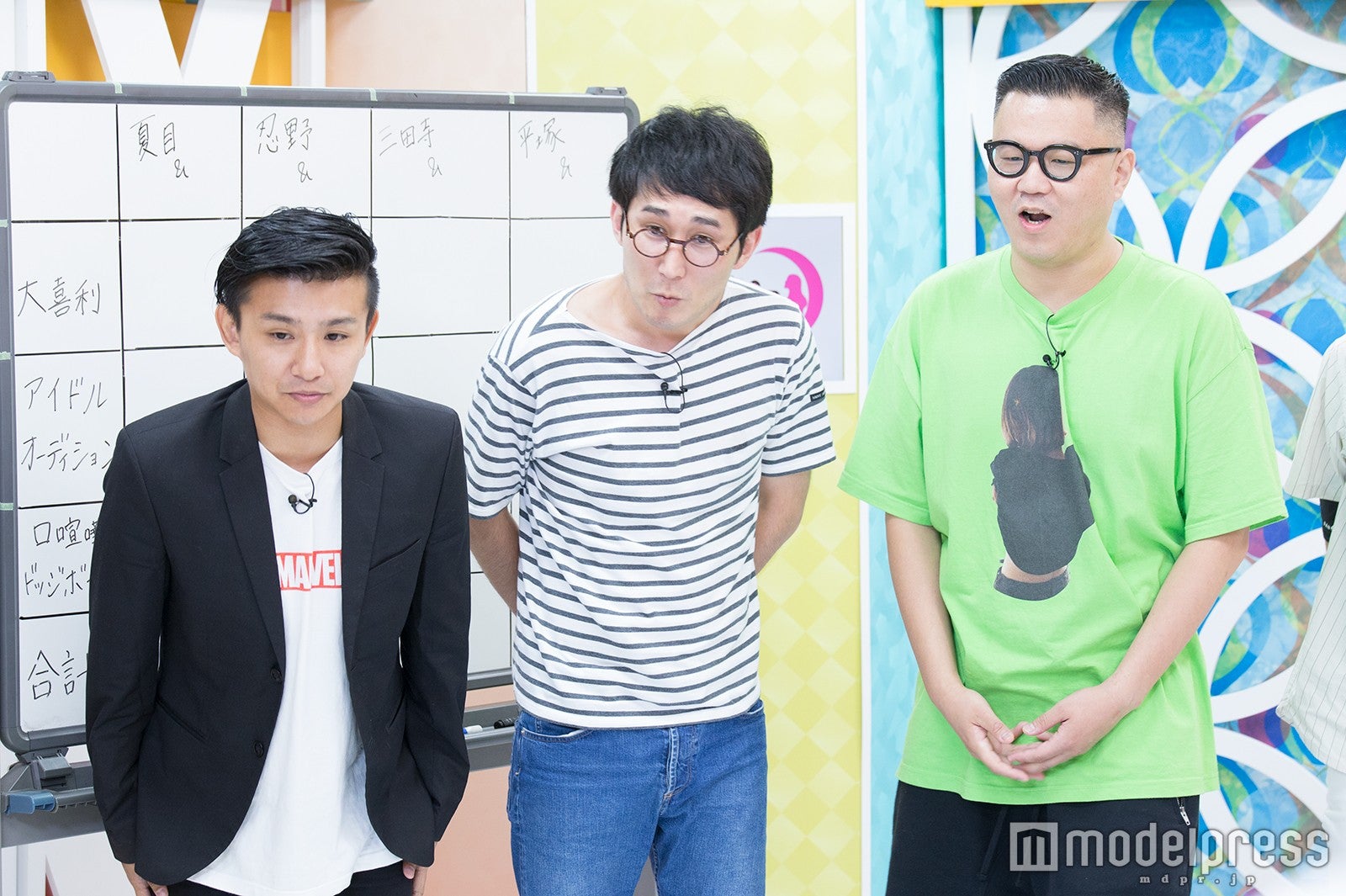 おもしろ佐藤、じろう、長谷川忍 （C）モデルプレス
