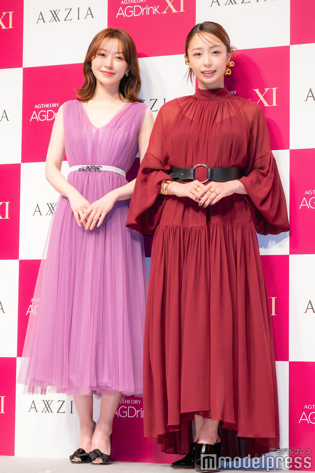 (左から)千葉由佳、宇垣美里(C)モデルプレス