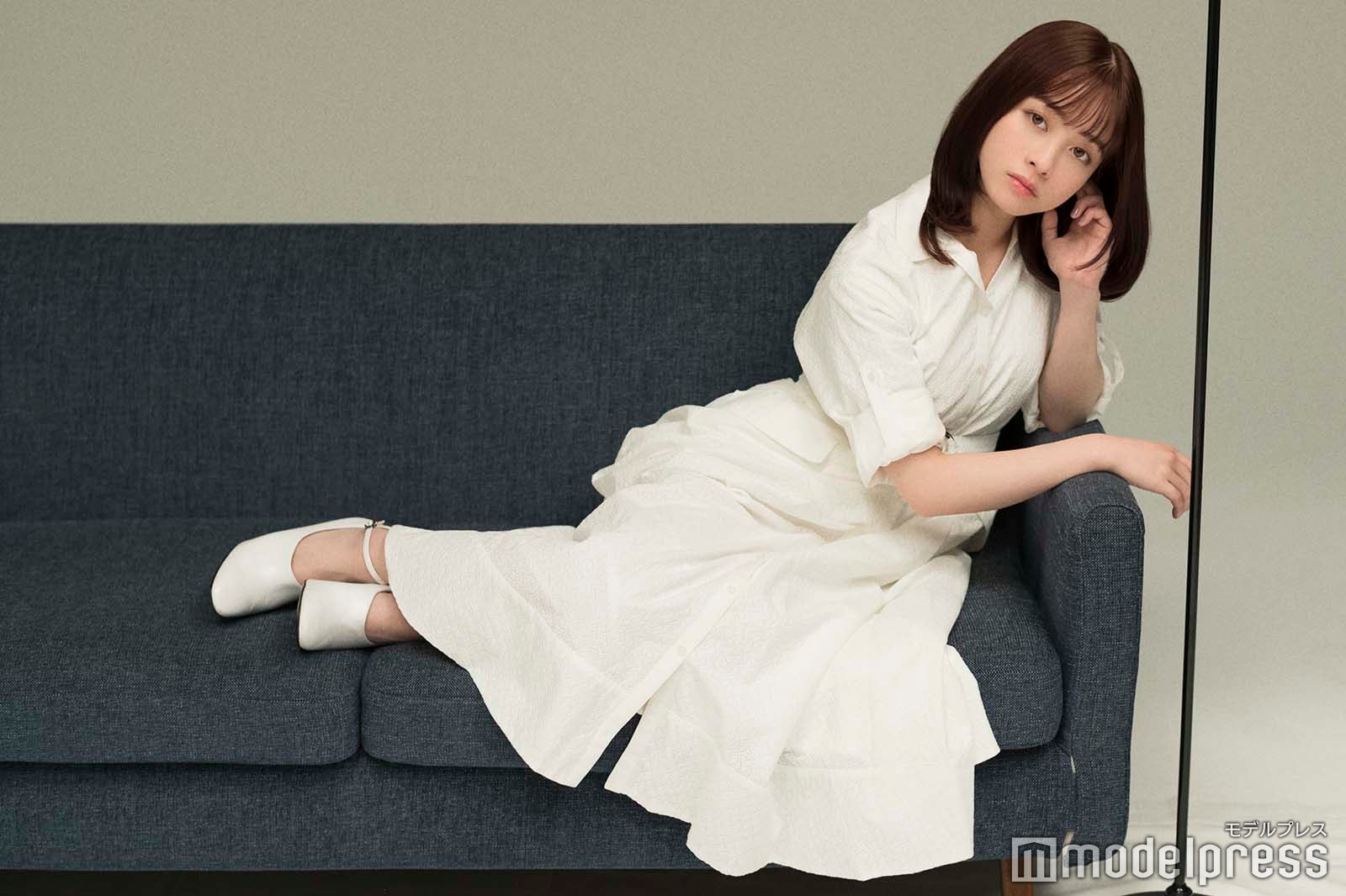 橋本環奈／PHOTO：赤英路（C）モデルプレス／ヘアメイク：Junko Morimoto（GON.）、スタイリスト：Hideo Suzue（H）