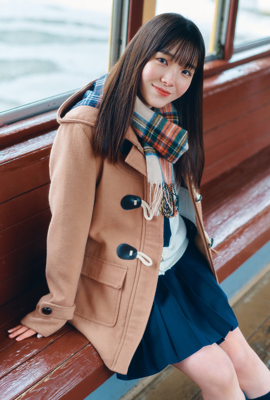 桜井えま「B.L.T.graduation2023中学卒業」ローソンエンタテインメント購入特典ポストカード（東京ニュース通信社刊）