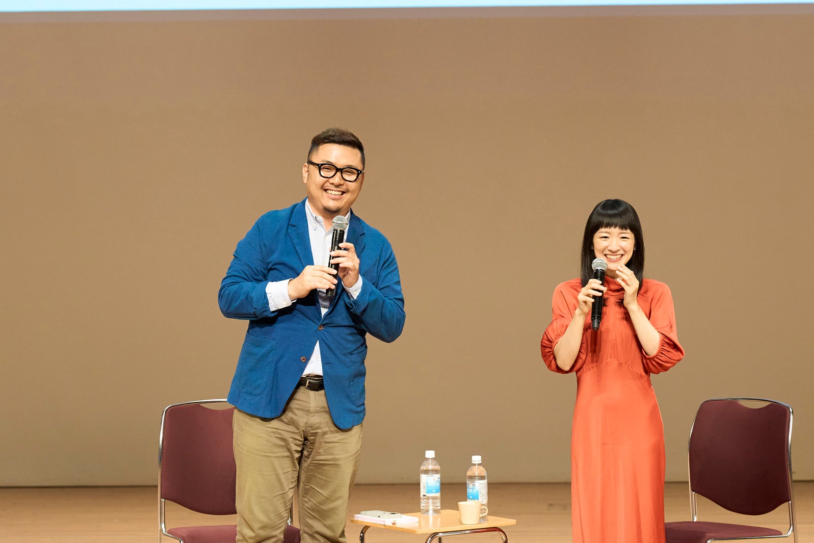 川原卓巳、近藤麻理恵「RaiseLifework女性の働き方・生き方フォーラム2023」（提供写真）