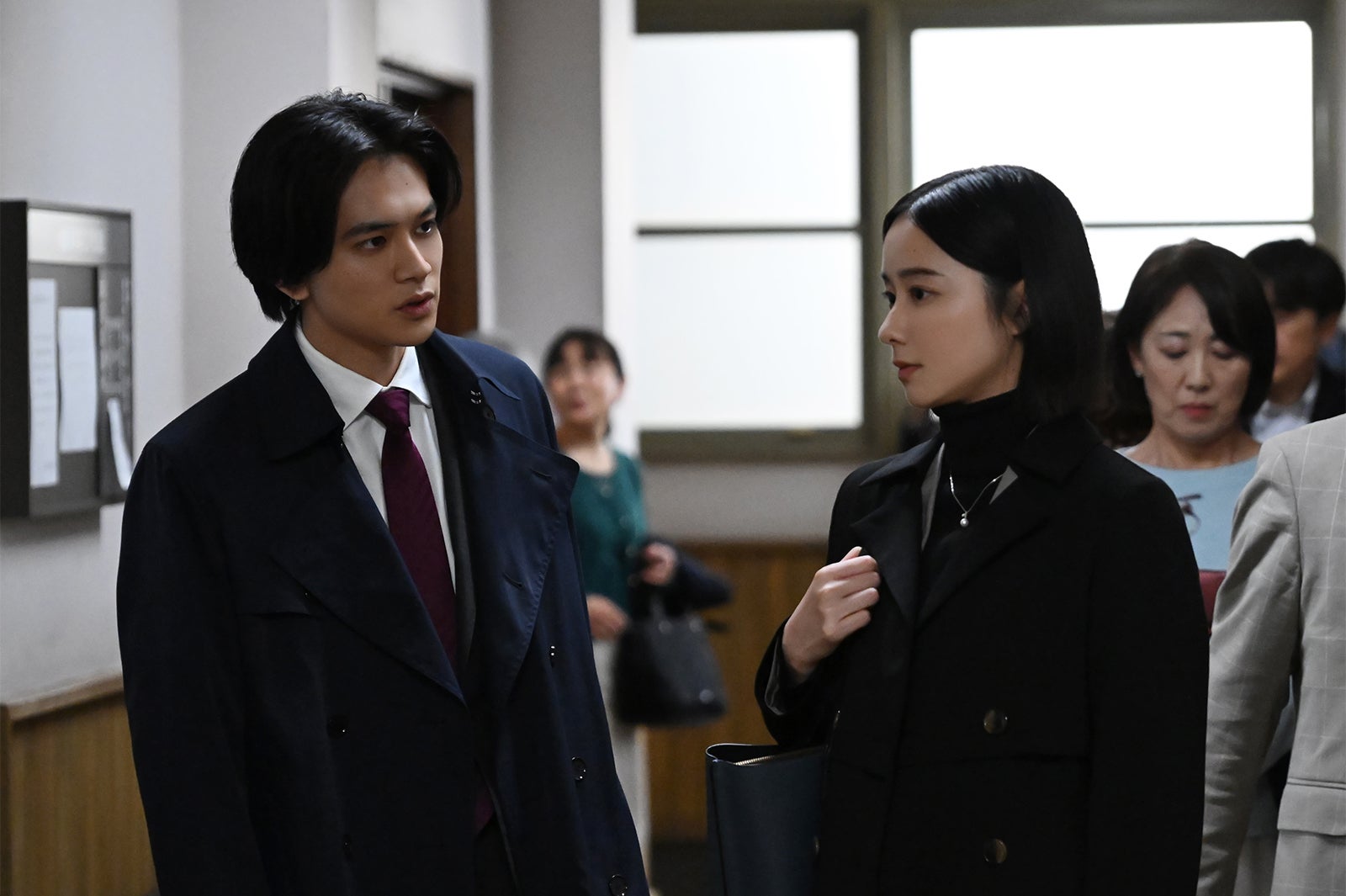 北村匠海、堀田真由「アンチヒーロー」第3話より（C）TBS