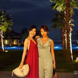 夜のライトアップはムードたっぷり/ヴィンパールラグジュアリーダナン