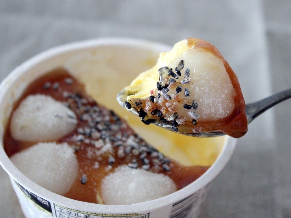 ひと口サイズのおもちが5個入って大満足！