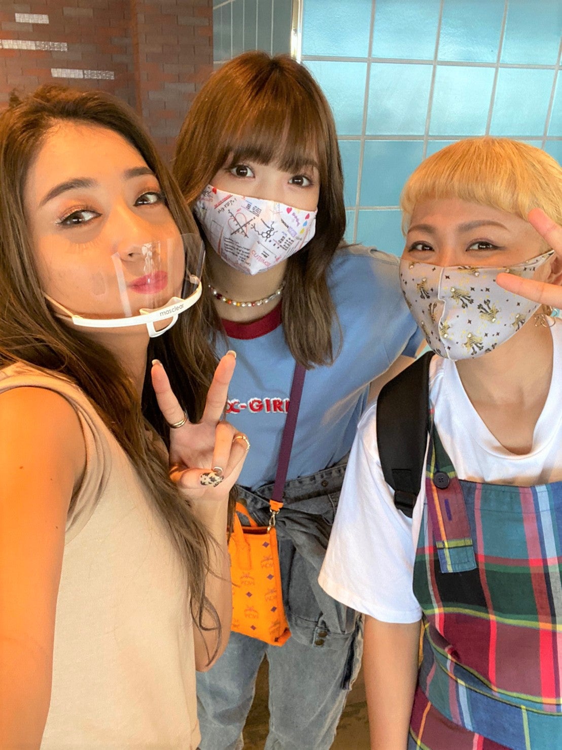 みちょぱ、藤田ニコル、丸山桂里奈 （C）フジテレビ