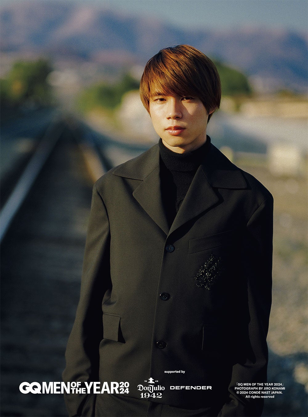 堀米雄斗「GQ MEN OF THE YEAR 2024」（提供写真）