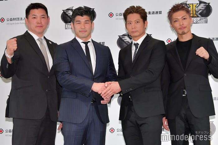 増地克之監督 、井上康生監督 、 黒木啓司 、EXILE SHOKICHI(C)モデルプレス