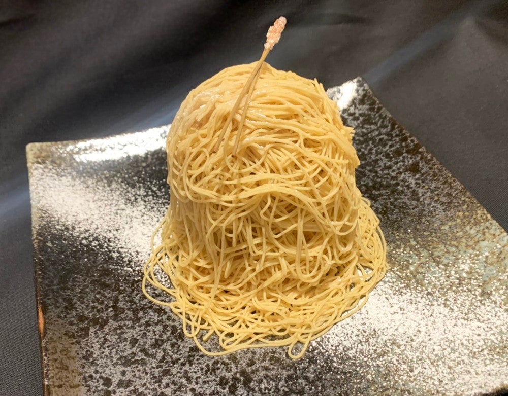 -梅-国産和栗モンブラン 1,800円／画像提供：くり松