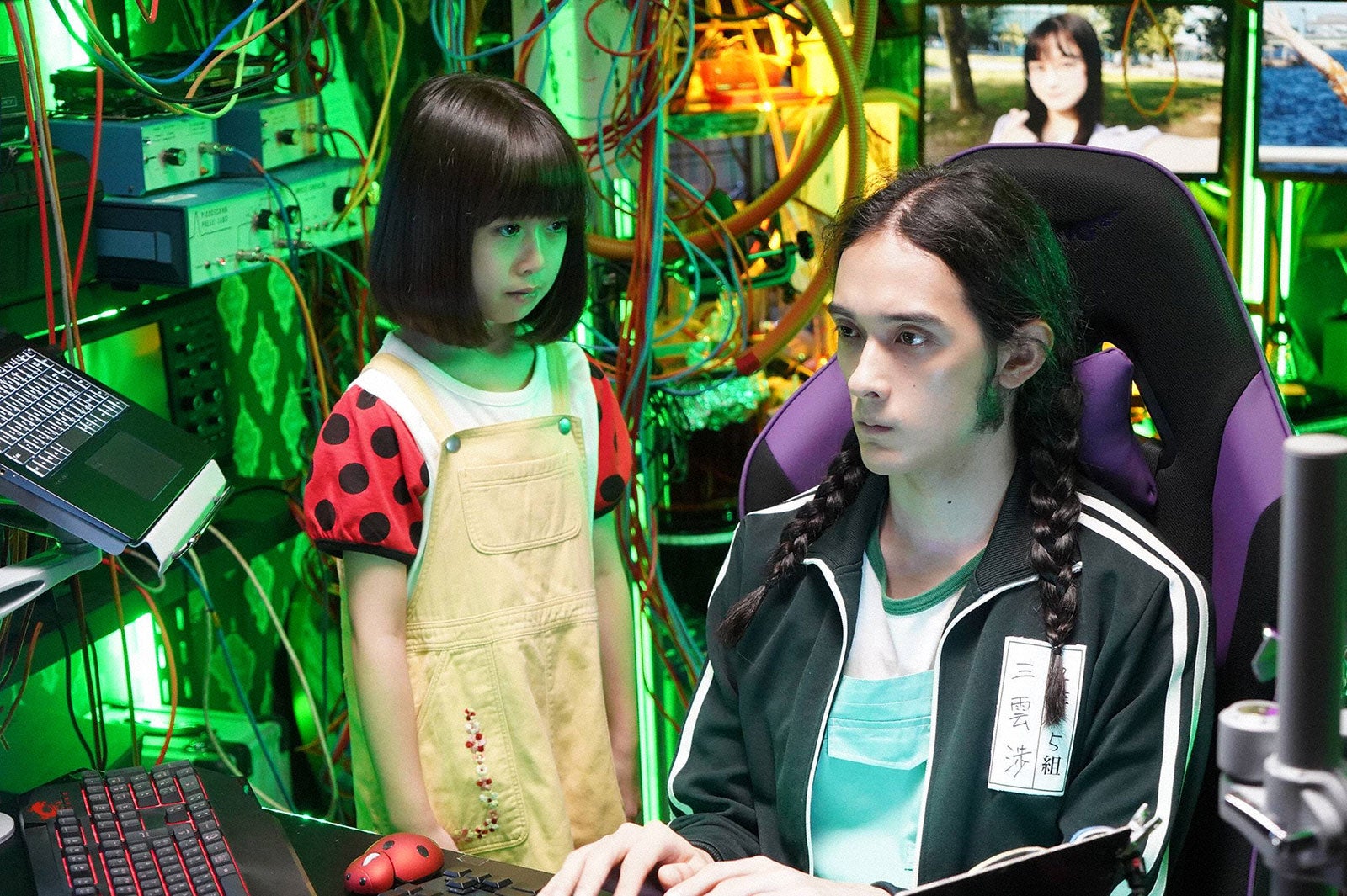 小畑乃々、栗原類「ルパンの娘」第4話より（C）フジテレビ