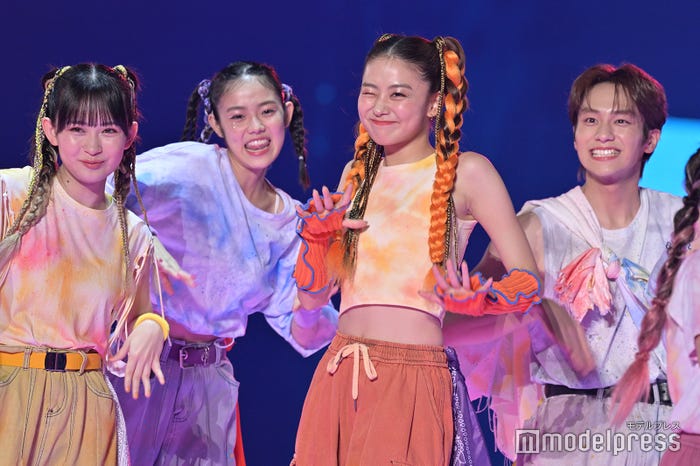 畑芽育、志田こはく、みとゆな、山下幸輝「最高の生徒 〜余命1年のラストダンス〜」ステージより(C)モデルプレス