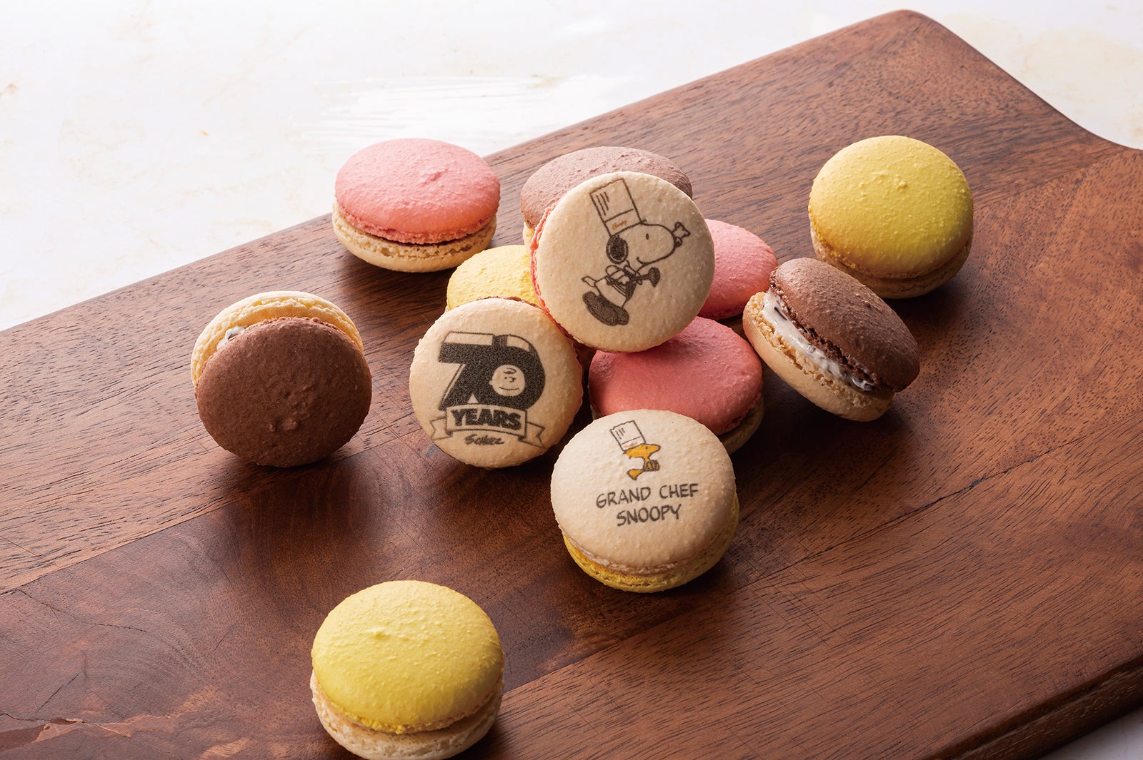 スヌーピーマカロン　￥1,800（3個入り）（提供画像）
