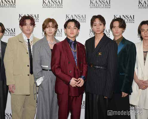 <Travis Japan「関コレ」囲み取材>シークレットステージに自信 バックヤードも満喫「裏での福利厚生もすごくて」【関西コレクション 2024 S/S】