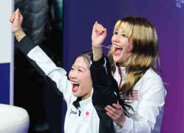 中井亜美 ハグのアリサ・リュウは「お姉ちゃんみたい」 銅メダルは「アリサ選手が教えてくれるまで気づかなくて」 祝福された言葉も明かす