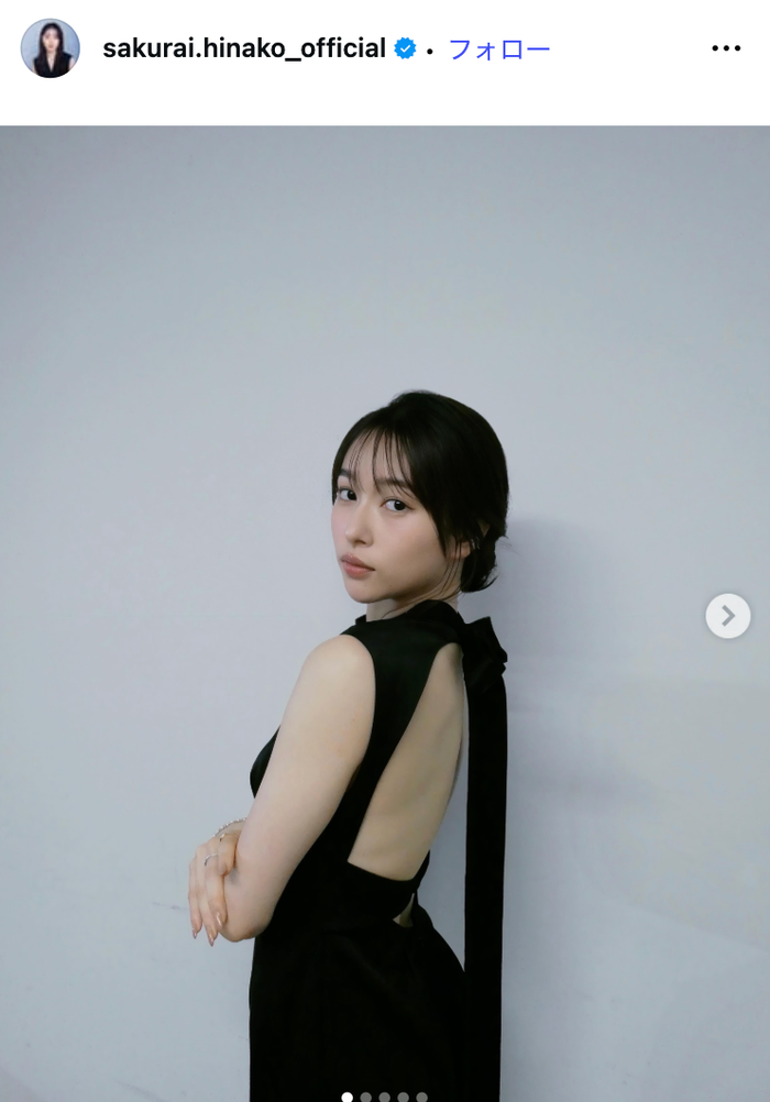 桜井日奈子Instagramより