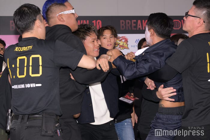 「BreakingDown10」会見の様子(C)モデルプレス