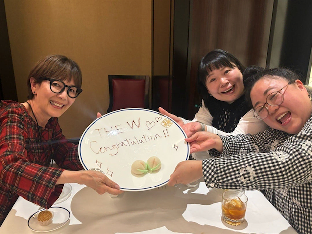 ニッチェ江上、『THE W』優勝祝いで戸田恵子から豪華中華「お会いすると超元気になれる」