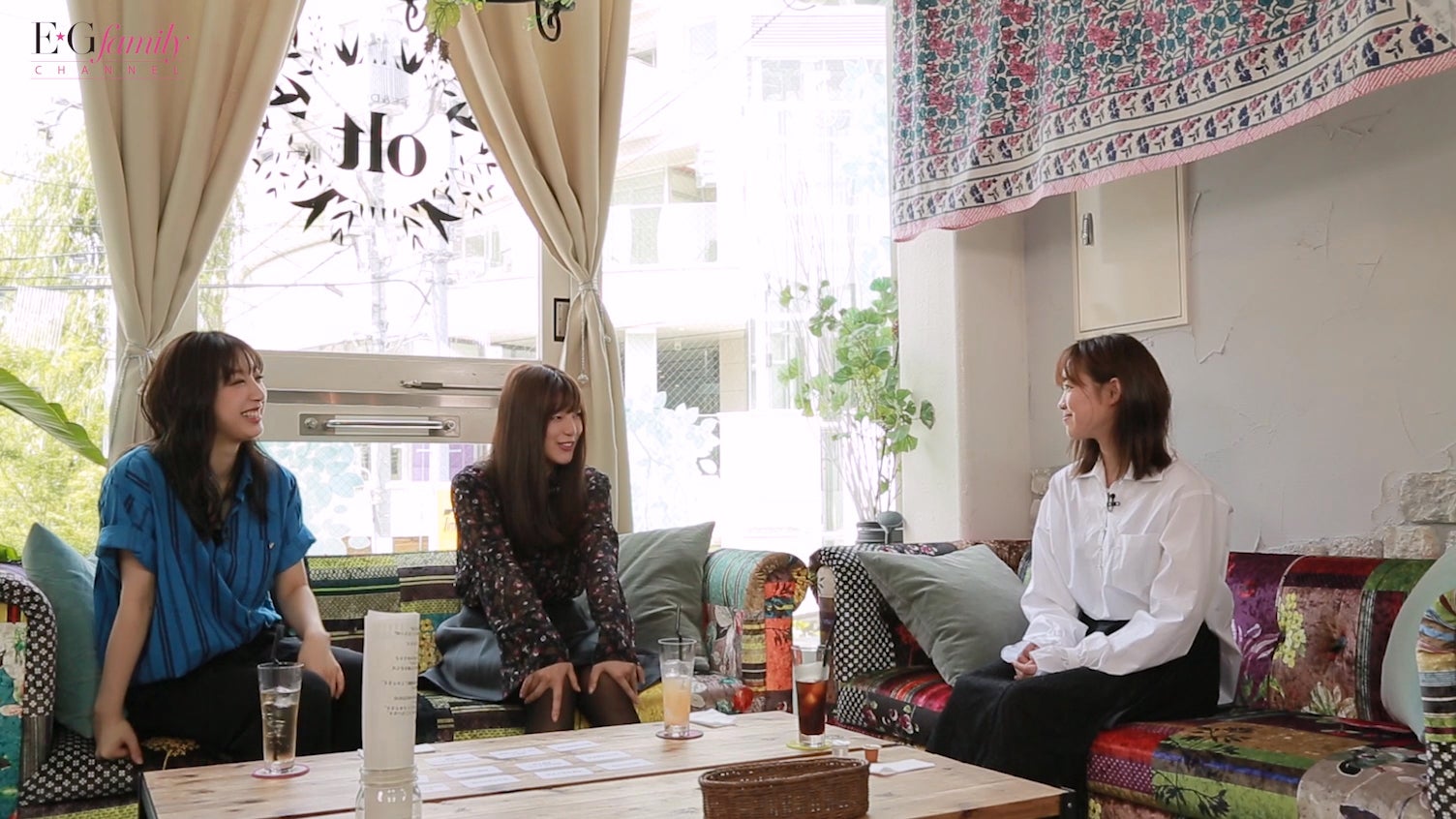 E-girls坂東希×山口乃々華×石井杏奈、“女子会”で本音を語る