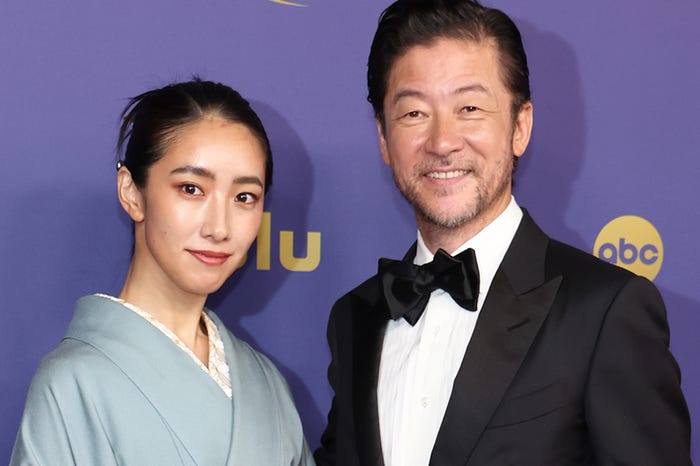中田クルミ、浅野忠信/Photo by Getty Images