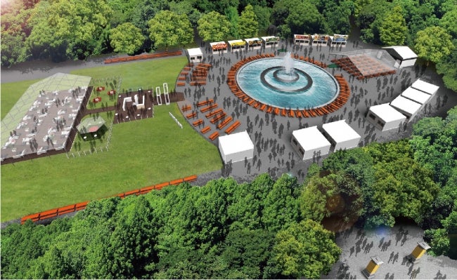 「ヒビヤガーデン2019」日本最大級のプレミアムビアガ開催、開放的なラウンジでワンランク上の外飲み体験