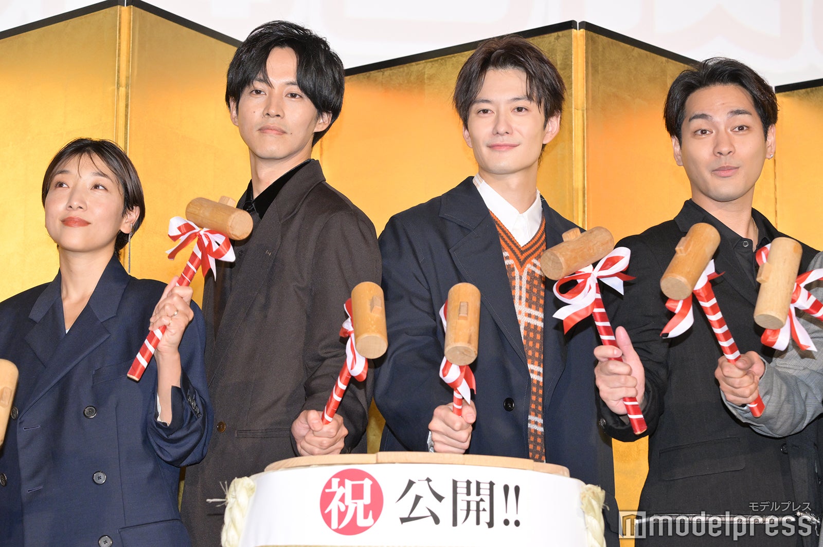 安藤サクラ、松坂桃李、岡田将生、柳楽優弥（C）モデルプレス