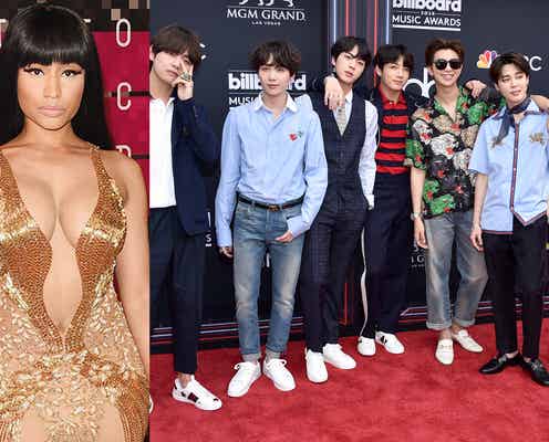 BTS(防弾少年団)、ニッキー・ミナージュとのコラボMV電撃公開「#IDOLCHALLENGE」も話題に