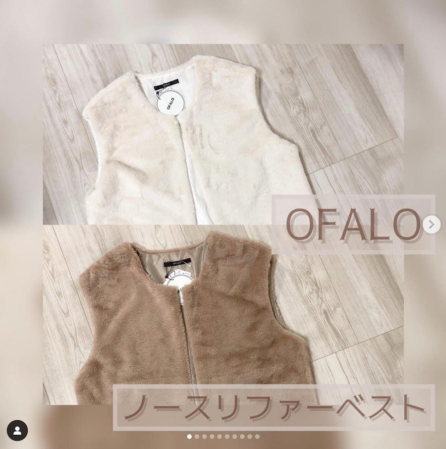 しまむらのノースリFベスト