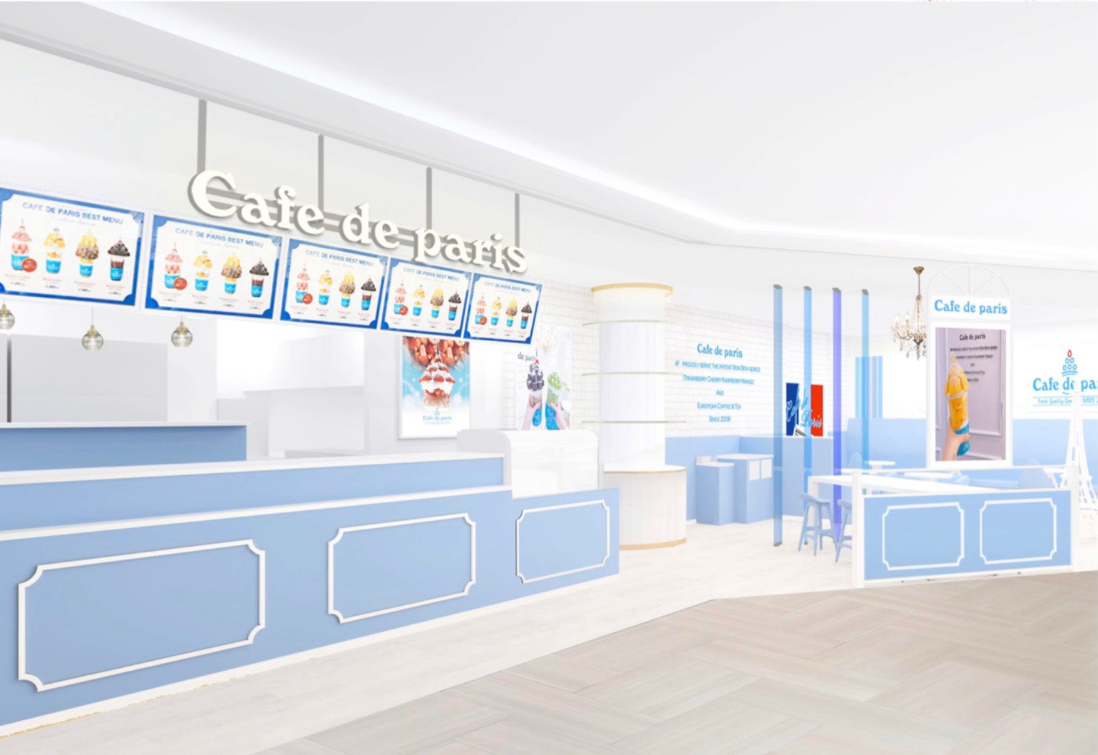 カフェ ド パリ新宿ミロード店（提供画像）