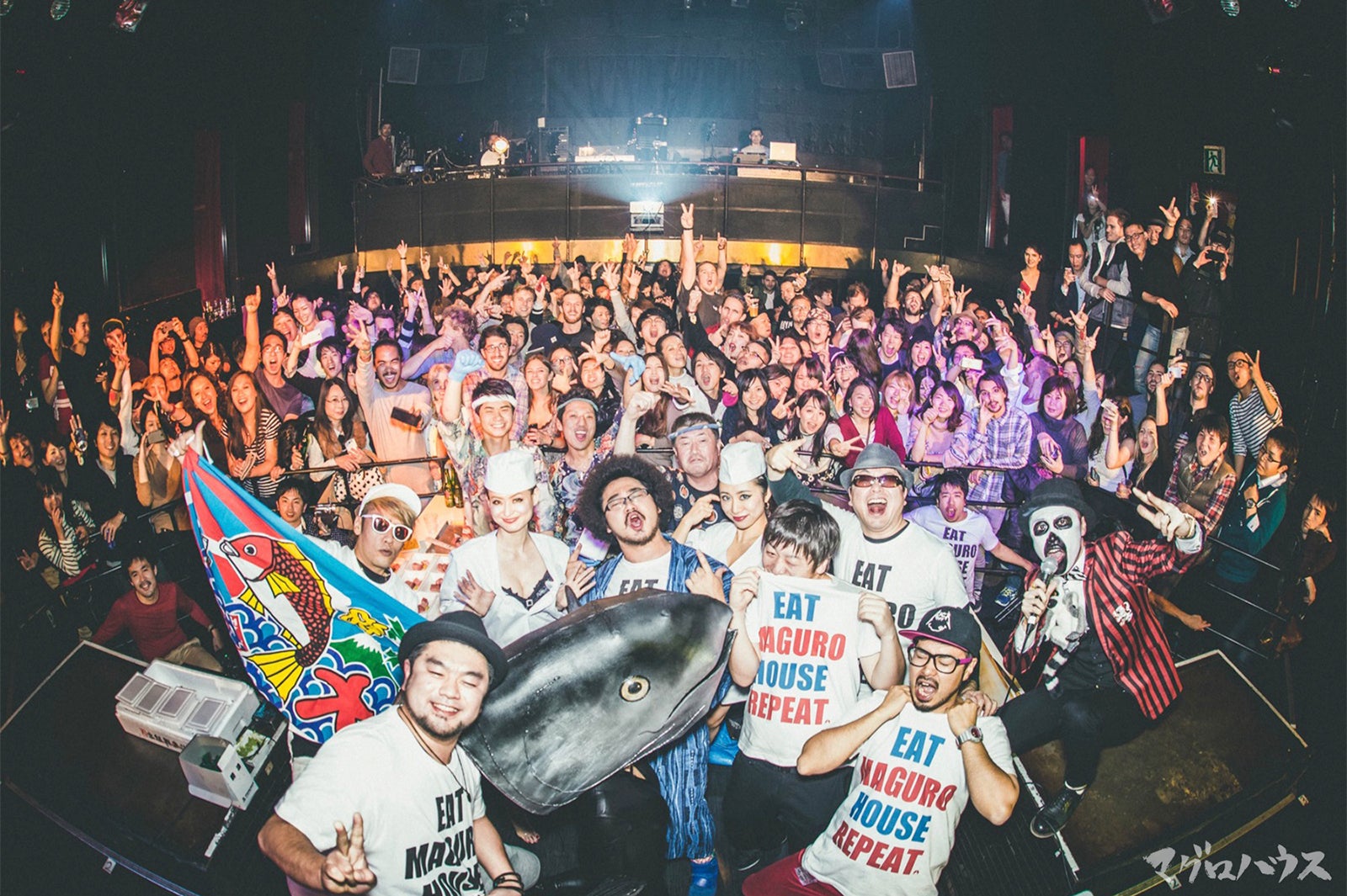 ハウスミュージック × マグロ解体ショーの奇跡のコラボ／画像提供：Afro&Co.Inc.