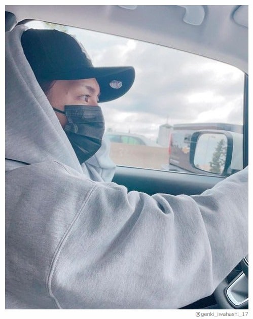 岩橋玄樹「#いわちとデートなうに使っていいよ」ドライブ中の横顔に「助手席乗りたい」の声殺到