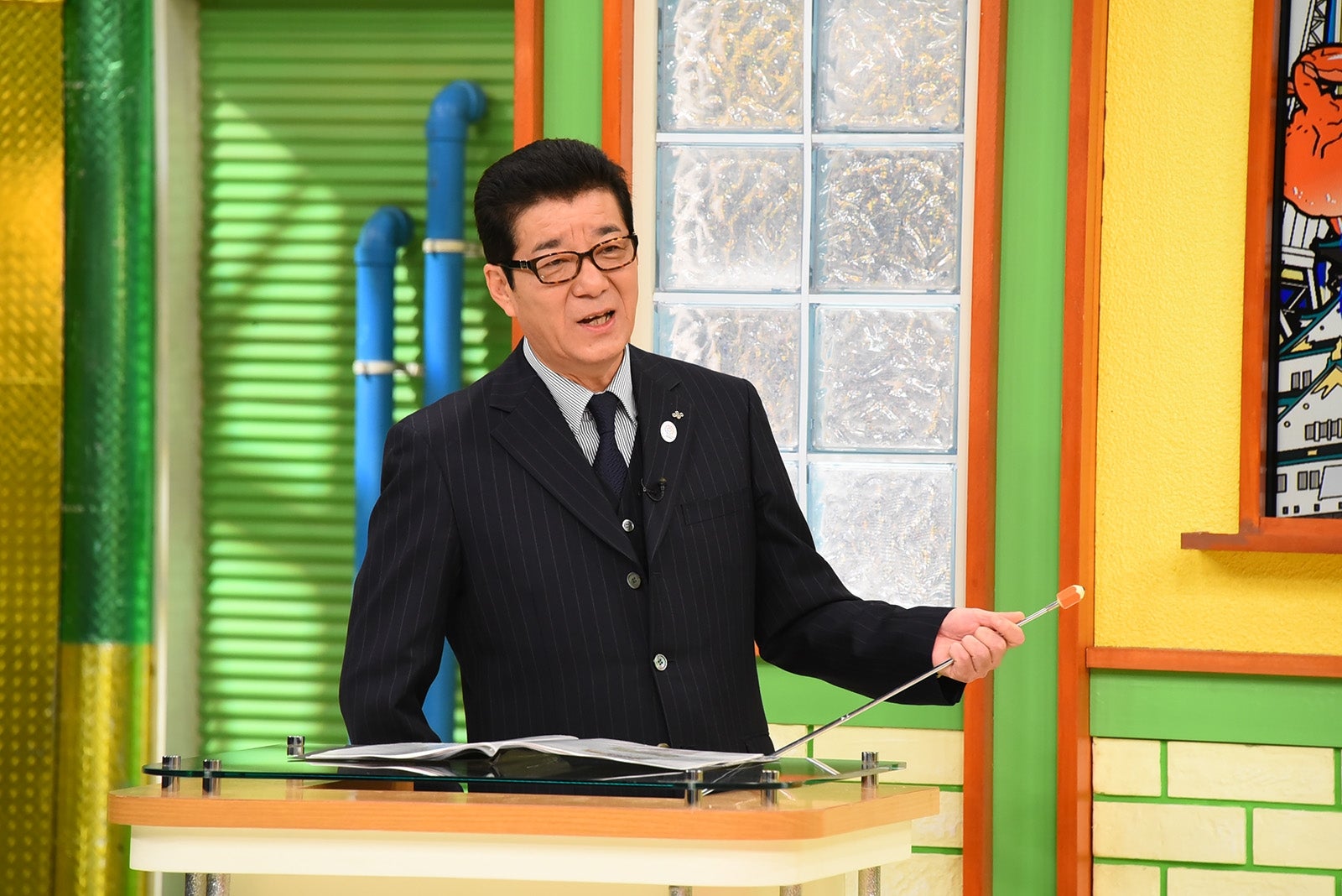 松井一郎大阪府知事（写真提供：関西テレビ）