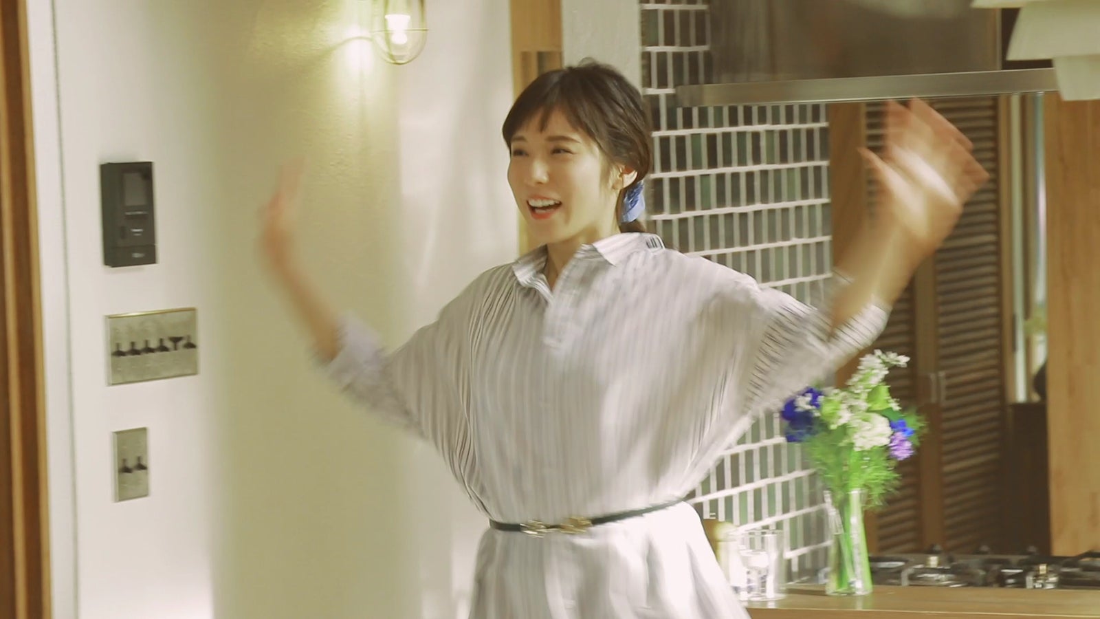 松岡茉優／メイキングより（提供写真）