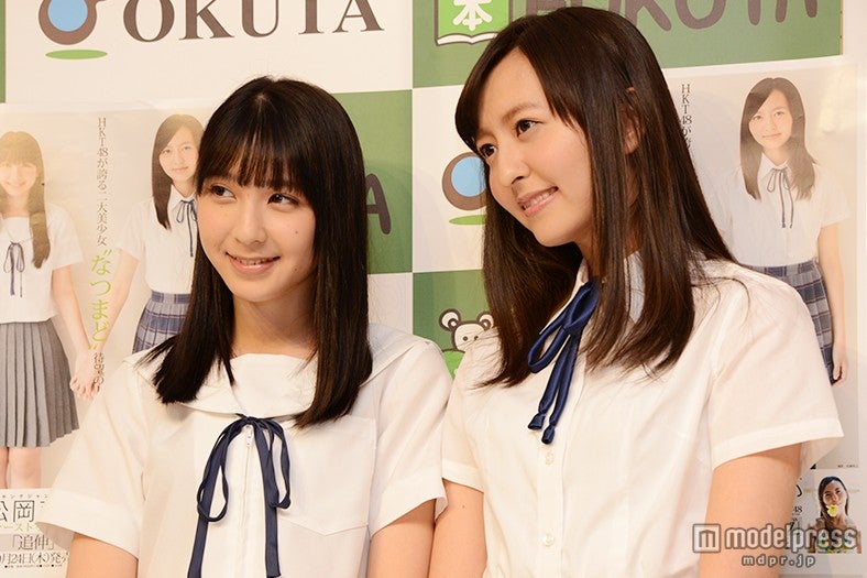 松岡菜摘（左）、森保まどか